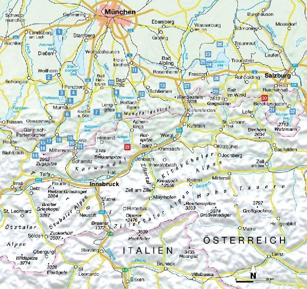 Gemütliche Wanderungen in den Bayerischen Voralpen 