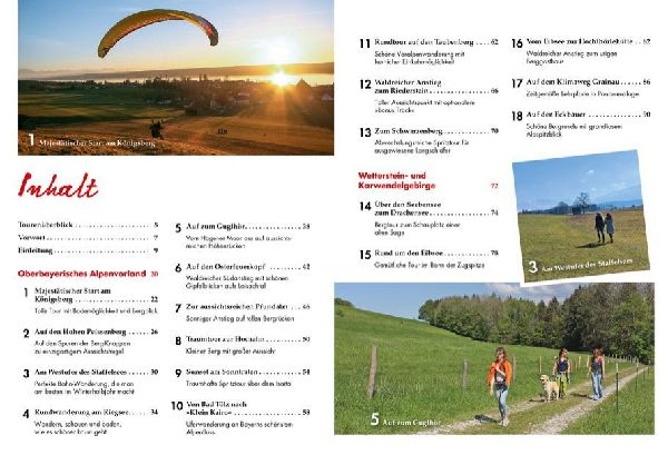 Gemütliche Wanderungen in den Bayerischen Voralpen 