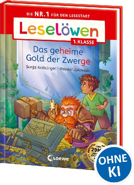 Leselöwen 1. Klasse - Das geheime Gold der Zwerge
