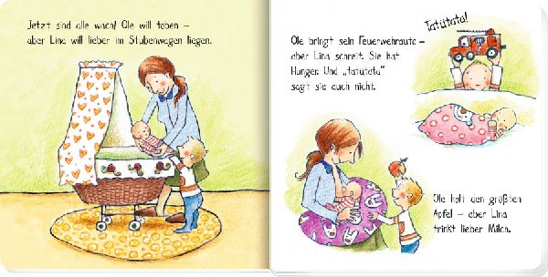 Hallo, kleines Geschwisterchen 