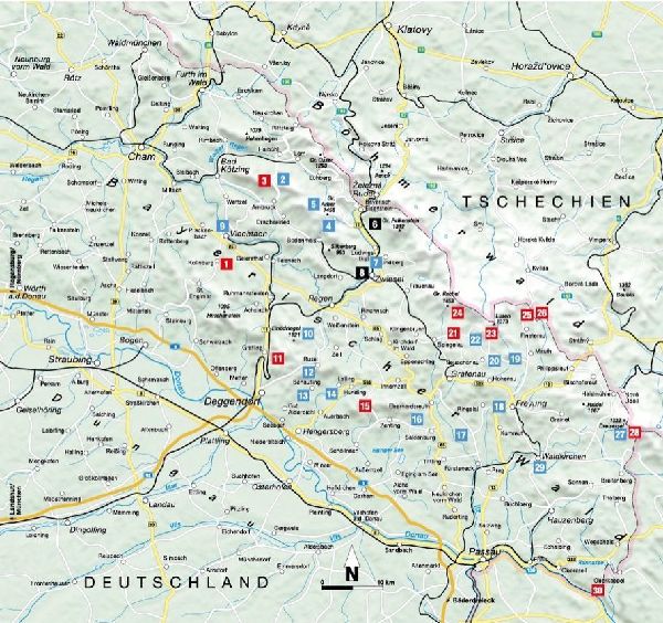 Wanderungen für Langschläfer Bayerischer Wald 