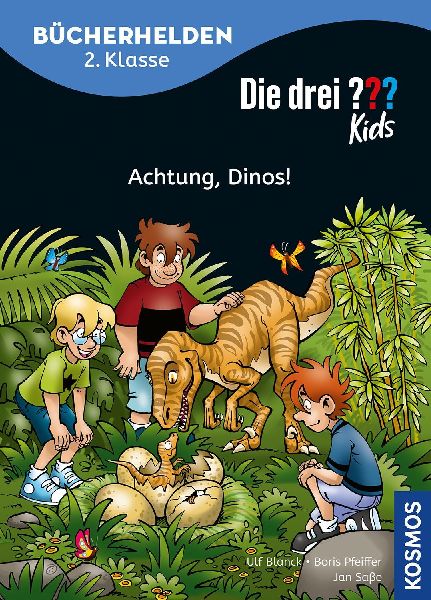 Die drei ??? Kids, Bücherhelden 2. Klasse, Achtung, Dinos!