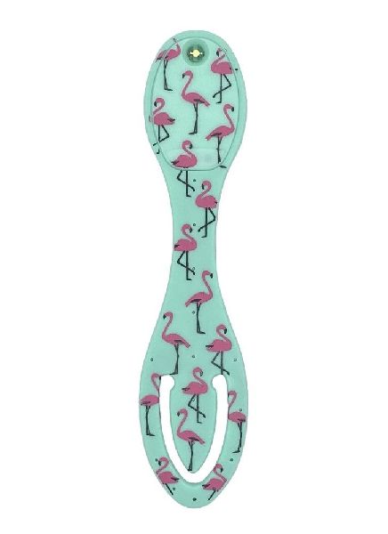 Flexilight Leselicht (Flamingo) | 2 in 1 Leselampe & Lesezeichen | Geschenk für Leser, Buchliebhaber | Deutsche Ausgabe