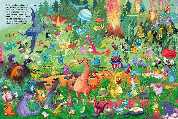 Wo ist der kleine Drache? 