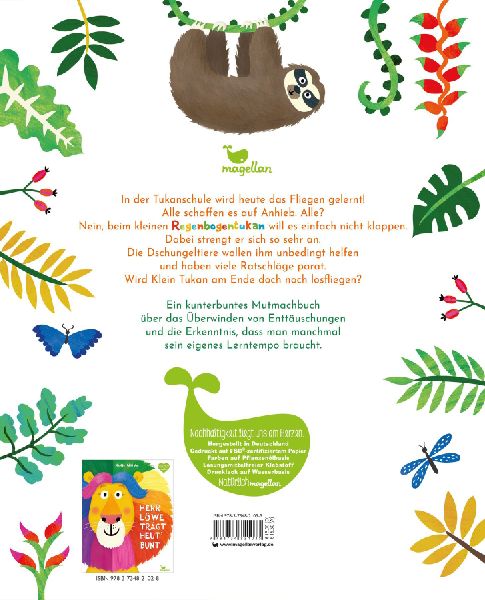 Klein Tukan lernt heut' fliegen 