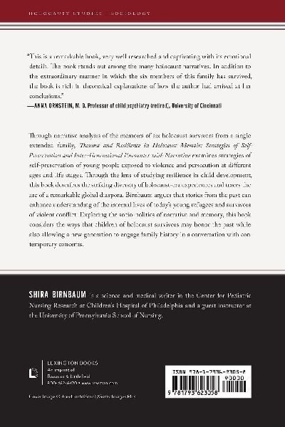 Trauma and Resilience in Holocaust Memoir 