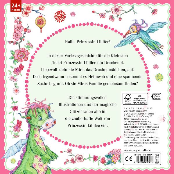 Prinzessin Lillifee und der kleine Drache (Pappbilderbuch) 