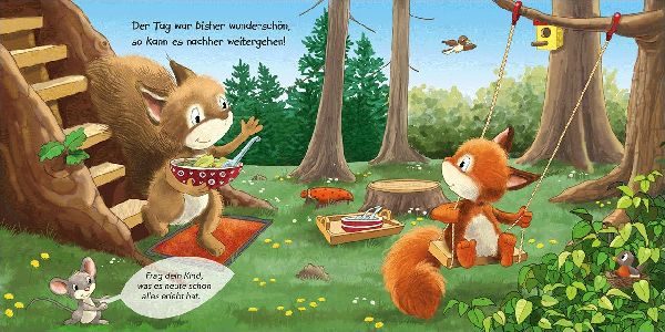 Mittagsschlaf, Mittagsruh, schon fallen dir die Augen zu 