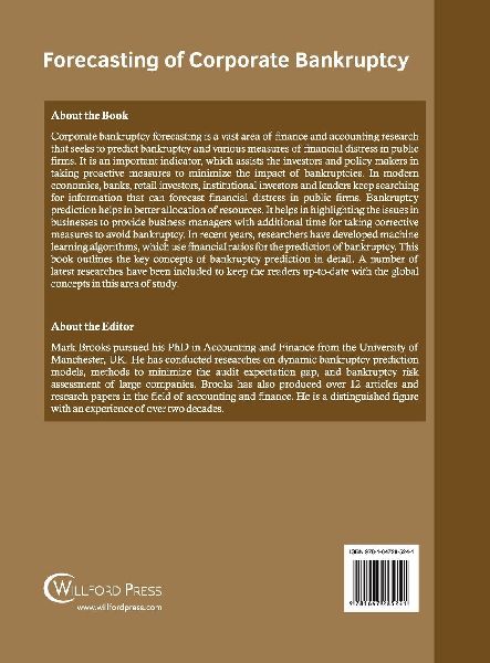 Forecasting of Corporate Bankruptcy 