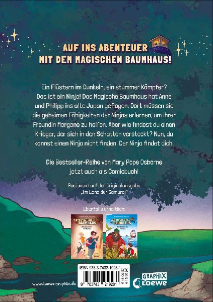 Das magische Baumhaus (Comic-Buchreihe, Band 5) - Auf der Spur der Ninjas 