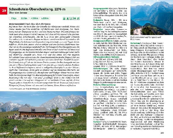 ROTHER Wanderbuch Hüttentouren Bayerische Alpen mit angrenzendem Tirol. 30 Touren für 2-4 Tage 