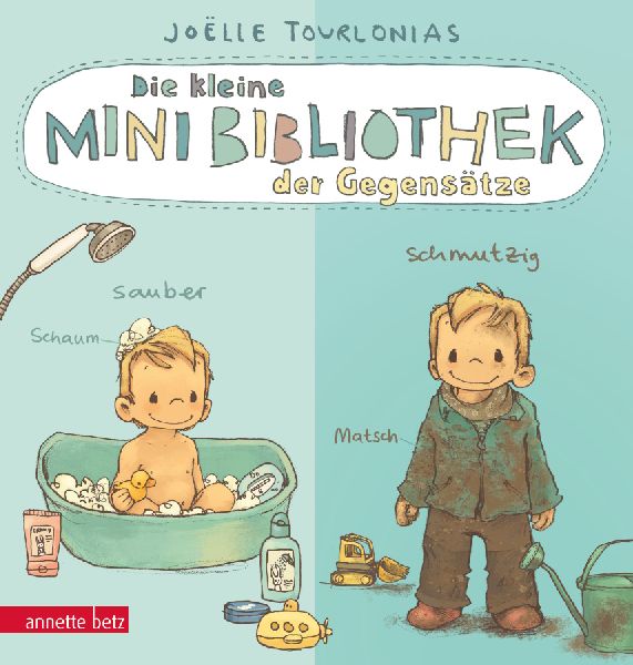 Die kleine Mini-Bibliothek der Gegensätze - Ein Pappbilderbuc...