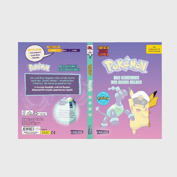Pokémon Erstlesebuch: Das Geheimnis der Sechs Helden 
