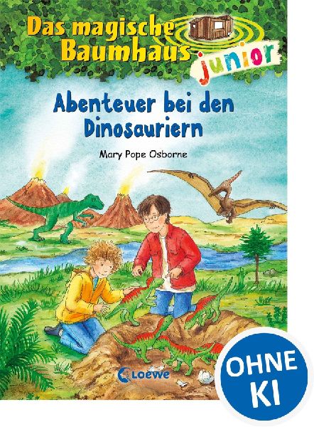 Das magische Baumhaus junior 01 - Abenteuer bei den Dinosauriern