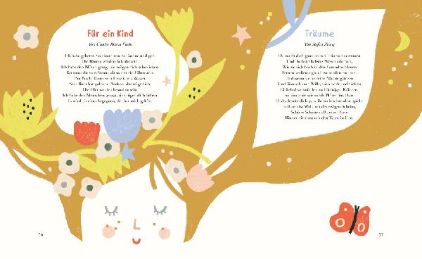 Wunderbare Gedichtezeit - Ein Hausbuch mit 100 Gedichten für dein Leben  