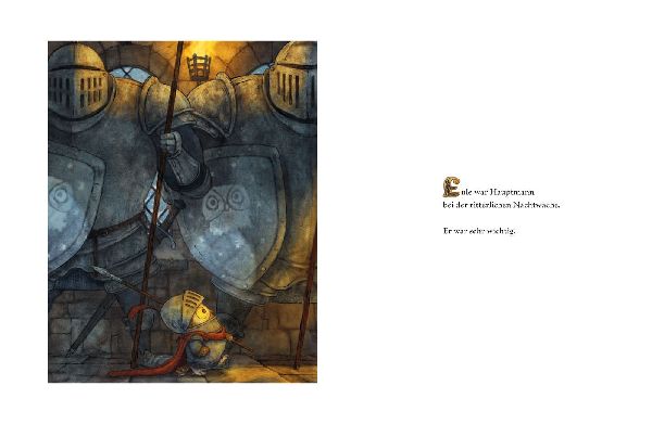 Die kleine Rittereule und der Frühe Vogel 