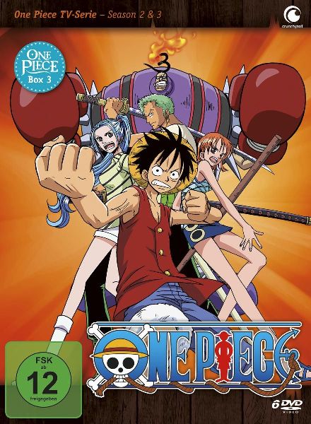 One Piece - TV-Serie - Box 3 (Episoden 62-92) [6 DVDs] NEU