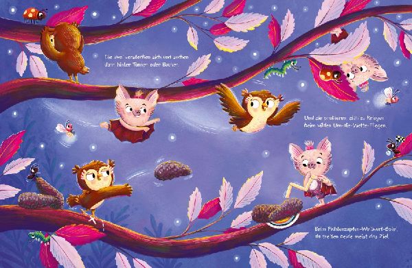 Eule Elli und der Neue im Wald 