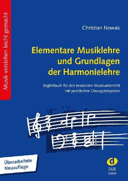 Elementare Musiklehre und Grundlagen der Harmonielehre