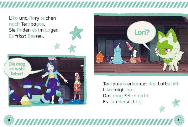 Pokémon Erstlesebuch: Das Geheimnis der Sechs Helden 