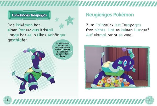 Pokémon Erstlesebuch: Das Geheimnis der Sechs Helden 