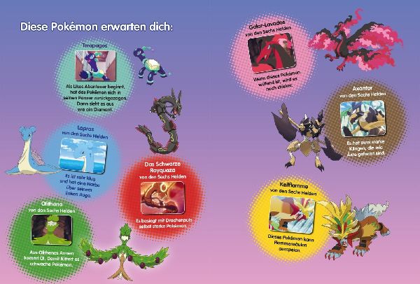 Pokémon Erstlesebuch: Das Geheimnis der Sechs Helden 
