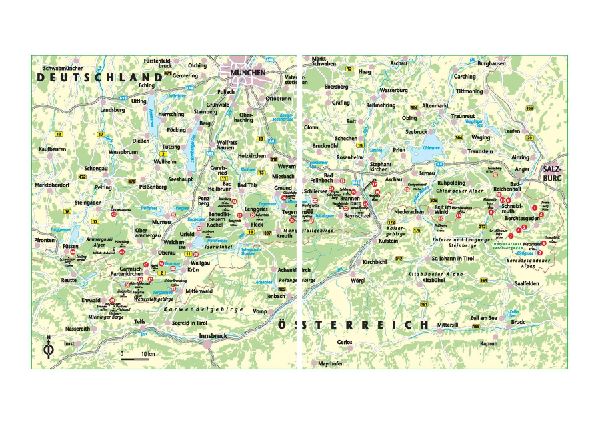 Wandertouren für Senioren. 44 Routen zwischen Berchtesgaden & Füssen plus Routen für Rollstuhl und Rollator. Auch für Kinderwagen geeignet. 