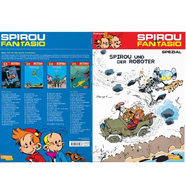 Spirou und Fantasio Spezial 10: Spirou und der Roboter 