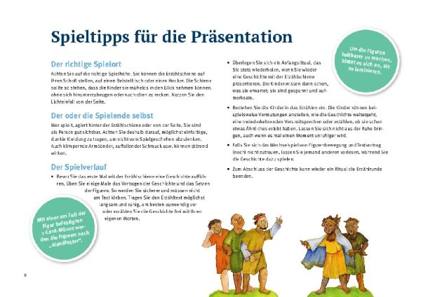 Noahs Arche. Erzählschienen-Figurenset 