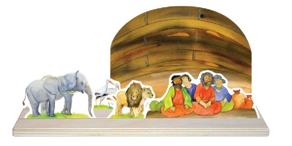 Noahs Arche. Erzählschienen-Figurenset 