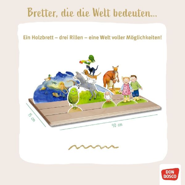 Noahs Arche. Erzählschienen-Figurenset 