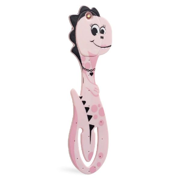 Flexilight Pals Leselicht (Dino) - pink - 2 in 1 Leselampe & Lesezeichen - LED Leselicht - Geschenk für Leser, Buchliebhaber - Deutsche Ausgabe