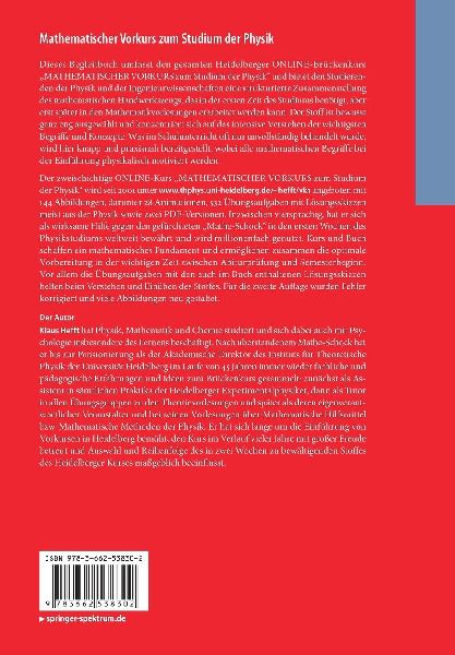 Mathematischer Vorkurs zum Studium der Physik 