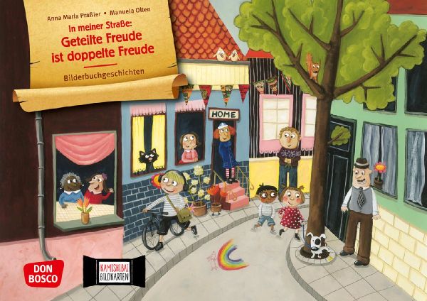 In meiner Straße: Geteilte Freude ist doppelte Freude. Kamish...