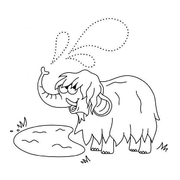 Punkt-zu-Punkt-Malblock 