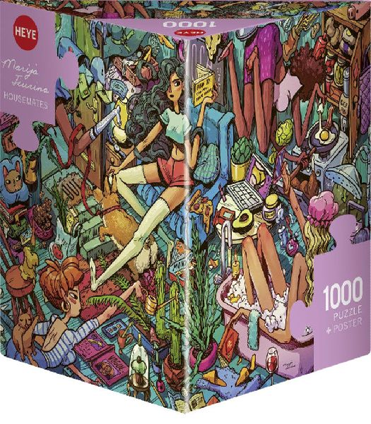 Homely Housemates Puzzle 1000 Teile