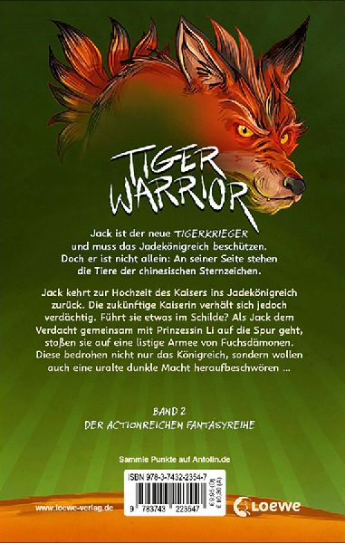 Tiger Warrior (Band 2) - Die Rache der Fuchsdämonen 