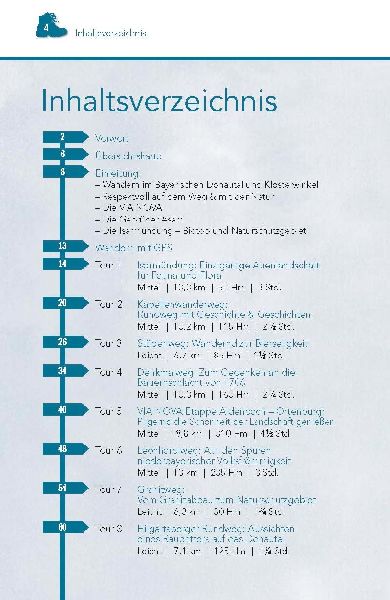 Wanderführer Bayerisches Donautal & Klosterwinkel 
