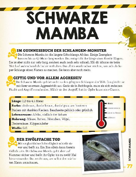 Bissig, giftig, tödlich! 