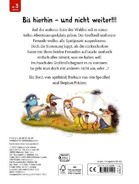 Der Grolltroll ... jetzt reicht's! (Pappbilderbuch) 