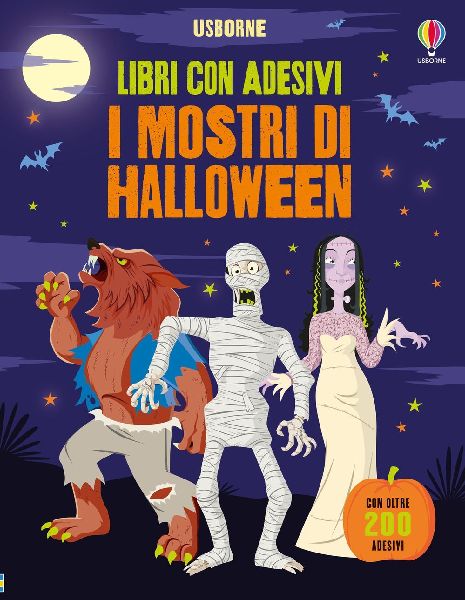 Mostri di Halloween. Con adesivi