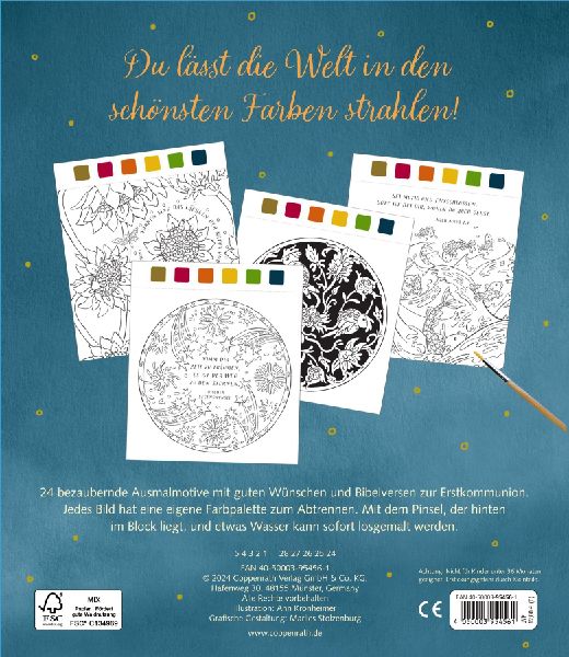 Malblock - Du machst die Welt bunter 