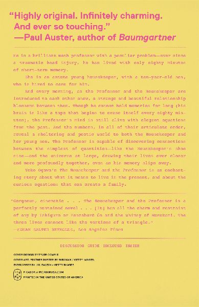 The Housekeeper and the Professor 