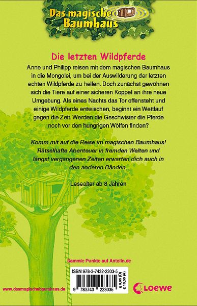 Das magische Baumhaus (Band 63) - Die letzten Wildpferde 
