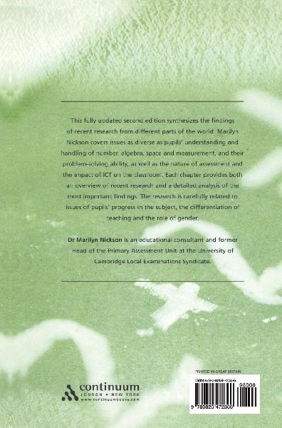 Teaching and Learning Mathematics 