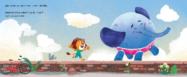 Gib alles, kleiner Löwe! 