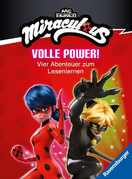 Miraculous - Volle Power! Vier Abenteuer zum Lesenlernen