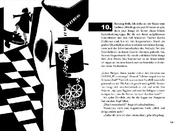 Das Mädchen in unserem Badezimmer 