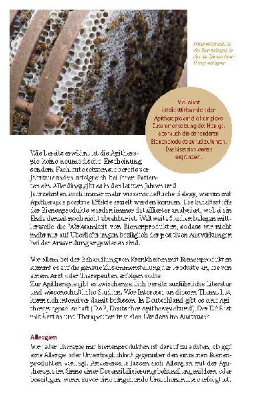 Bienenschätze - Honig, Pollen, Propolis & Co. 