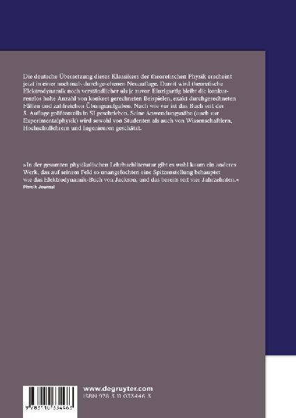 Klassische Elektrodynamik 